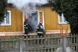 Pożar drewnianego domu w Woli Rzeczyckiej