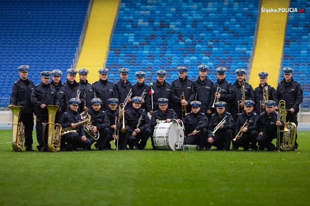 Jubileusz Orkiestry Komendy Wojewódzkiej Policji w Katowicach. To już 45 lat!