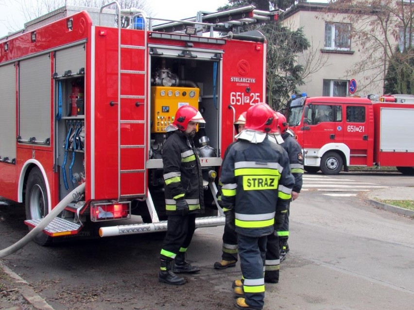 Września: Pożar budynku wielorodzinnego przy Wojska...