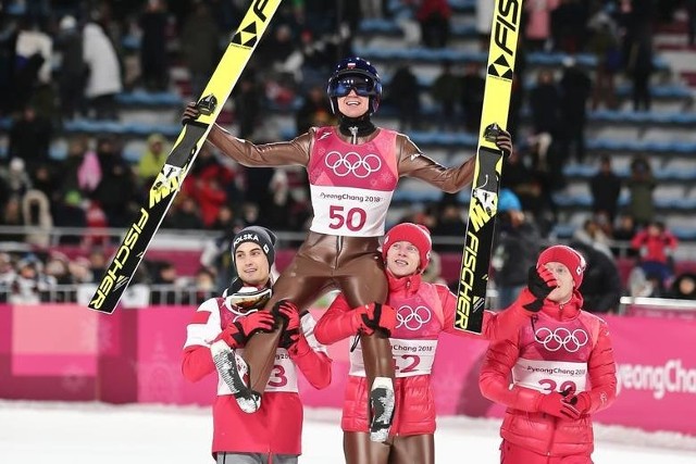 Pjongczang 2018: Skoki narciarskie. Polacy zdobyli brazowy medal