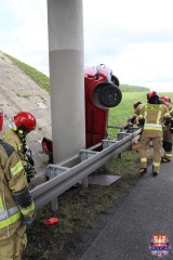Tragiczny wypadek na A4 w Mysłowicach. Auto wbite w wiadukt. Policja podaje ustalenia