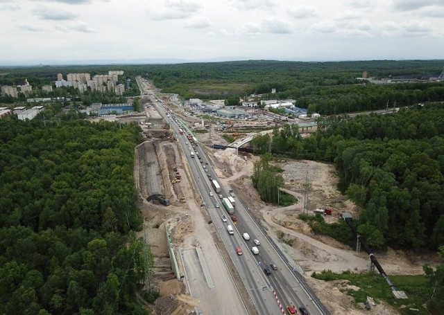 Zapowiedziano zmianę organizacji ruchu na węźle Giszowiec. Obowiązuje od 22 czerwca