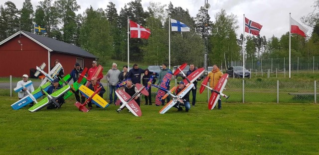 Międzynarodowe zawody Karlskoga World Cup 2022 modeli akrobacyjnych na uwięzi