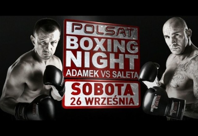 Adamek - Saleta Polsat Boxing Night 26.09.2015