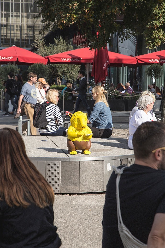 Angela Merkel jako Pokemon. Artystyczna prowokacja szczecińskiej artystki [zdjęcia]