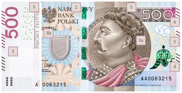 Banknoty o nominale 500 zł trafiły do niektórych bankomatów! Ale to nie jedyna nowość, którą wprowadza Narodowy Bank Polski 