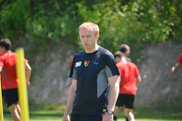 Trener Jagiellonii Piotr Stokowiec może być zadowolony. Jagiellonia znów wygrała sparing