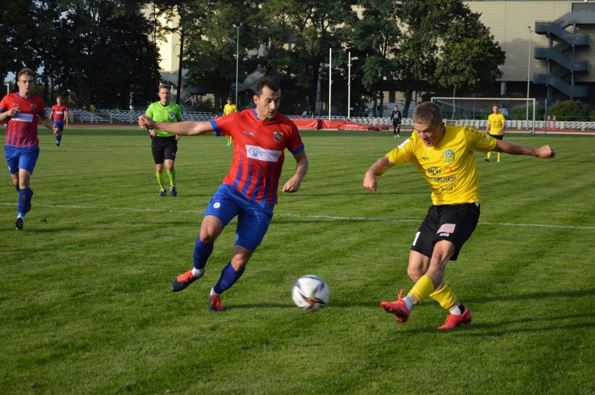 Piłkarze Lechii Zielona Góra pokonali Odrę Wodzisław 3:0.