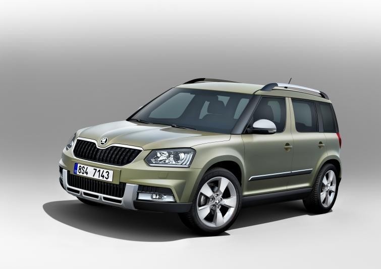 Skoda Yeti po liftingu w wersji terenowej