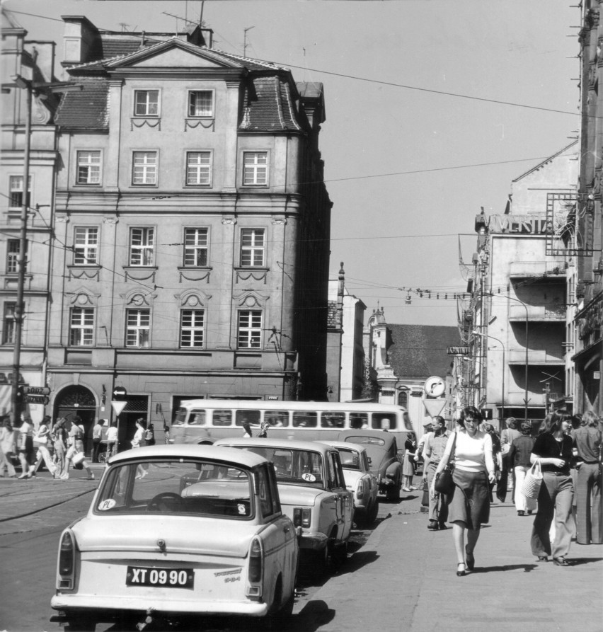 1976, Rynek - widok w stronę ulicy Kuźniczej
