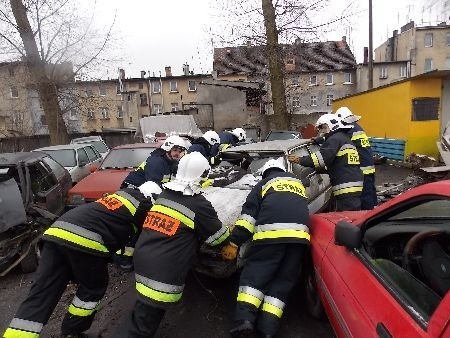 Szkolenie strażaków w Nowej Soli i Kożuchowie