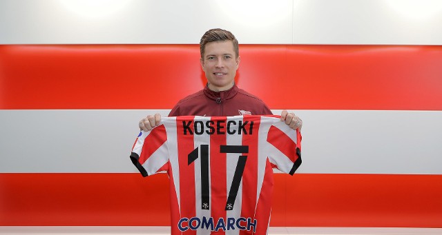 Jakub Kosecki dołączył do Cracovii. Podpisał kontrakt do końca sezonu
