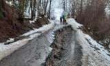 Podhale. Zalane piwnice, strażacy mają sporo pracy. W Białym Dunajcu osunęła się droga