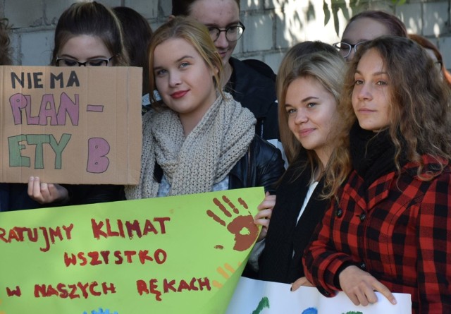 Młodzieżowy Strajk Klimatyczny w Ostrołęce, 20.09.2019