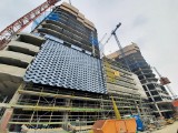 Katowice. Budowa trzeciej wieży Global Office Park rozpoczęta. To apartamentowiec na 670 mieszkań. Konstrukcje biurowców będą gotowe w maju