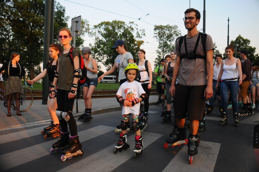 Kraków, Rolki i My. Wakacyjny przejazd rolkowy ulicami miasta [ZDJĘCIA]