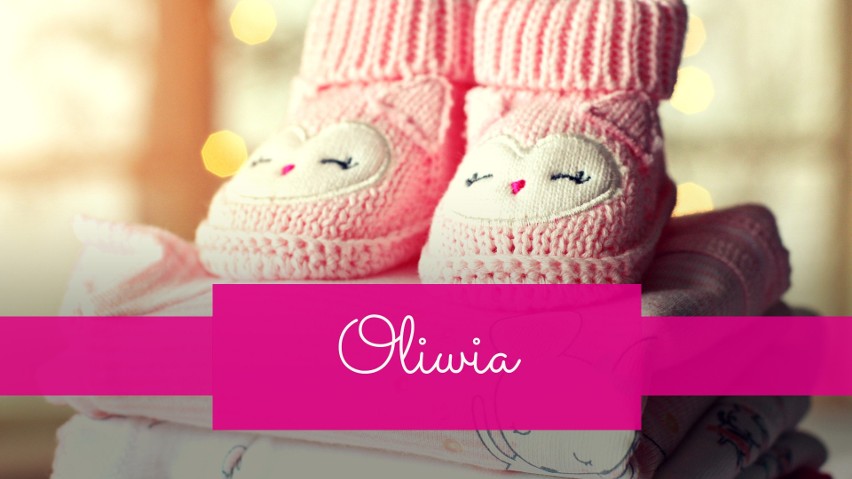 Oliwia - takie imię zostało nadane aż 165 dziewczynkom.