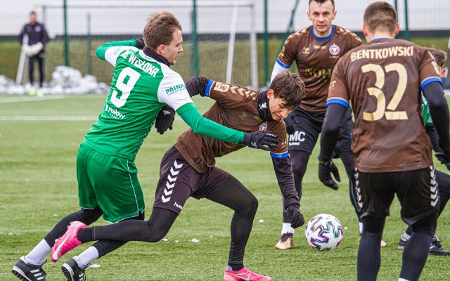 Sparingowy mecz Garbarnia Kraków - Wisłoka Dębica