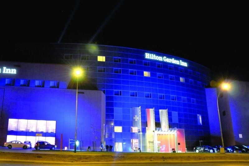 1/ Hotel Hilton Garden Inn Rzeszów dysponuje 101 pokojami w...