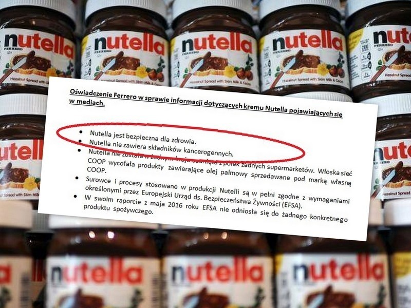 Nutella jest przysmakiem dla małych i dużych łasuchów