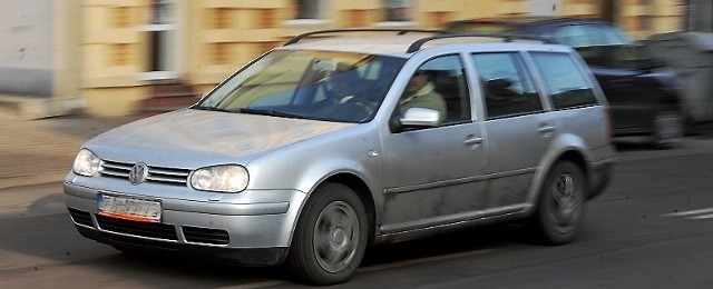 VW golf, jest obok passatów jednym z najczęściej kradzionych aut w Polsce.