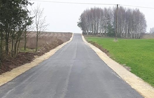 Trzy odcinki dróg w gminie Sobków oddane do użytku.