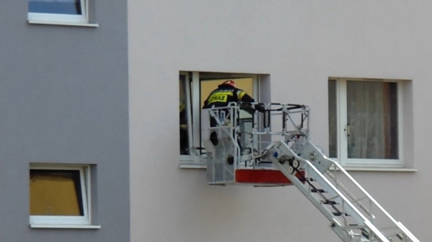 Ruda Śląska: Strażacy znaleźli martwego mężczyznę w mieszkaniu 