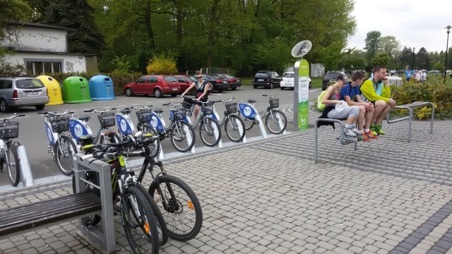 Wypożyczalnie rowerów Nextbike w Katowicach