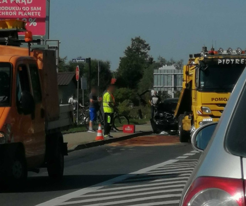 Wypadek pod Koszalinem. Około 8.30 doszło do zderzenia dwóch...