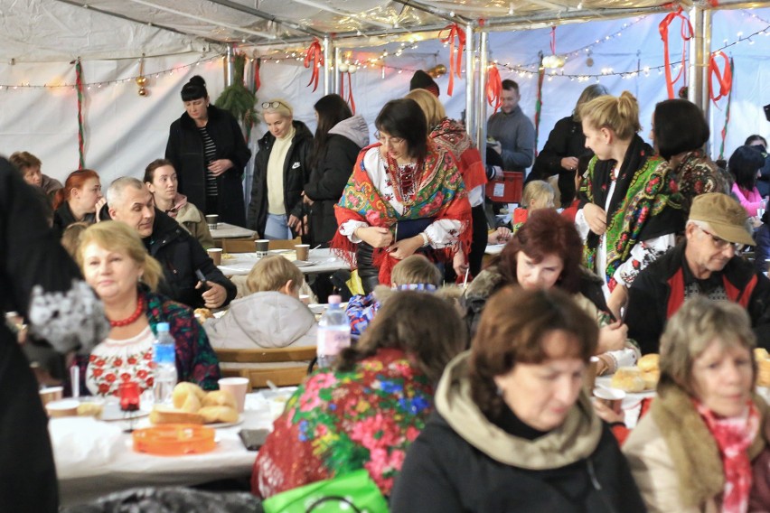 Świąteczna wieczerza dla uchodźców z Ukrainy