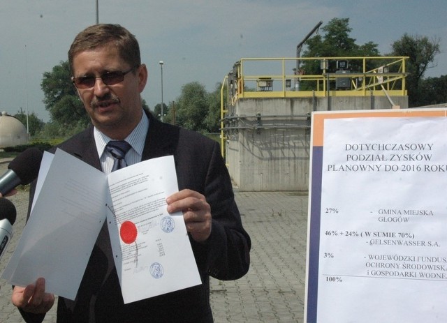 Prezydent Jan Zubowski ma nowe porozumienie z Galsen Wasser, potwierdzone notarialnie