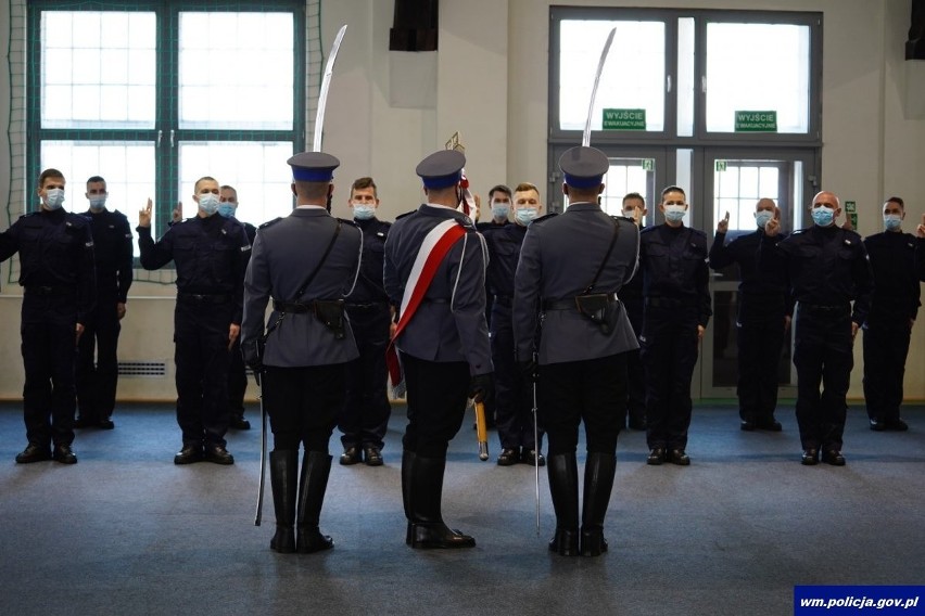 Warmińsko-mazurska policja ma nowych funkcjonariuszy....