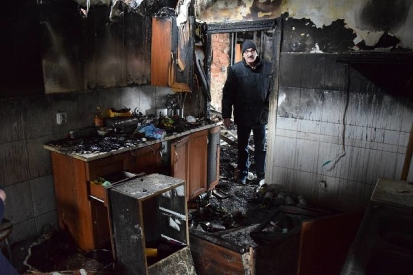 Po pożarze w Gniazdowie rodzina prosi o wsparcie - stracili...