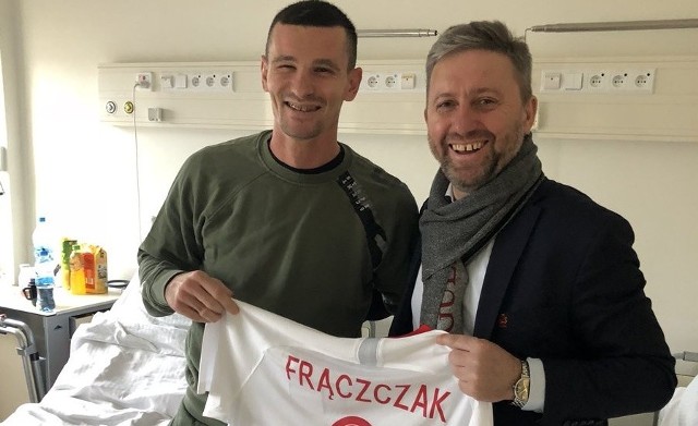 Adam Frączczak wraca do zdrowia