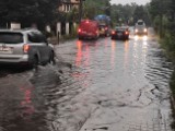 Burze w Łódzkiem. Andrespol i okolice zalane. ZOBACZ ZDJĘCIA