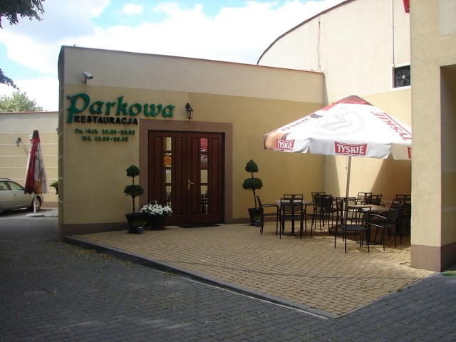 Restauracji Parkowa w Jedrzejowie.