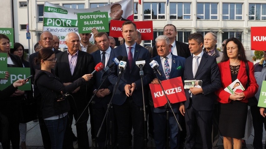 Wybory parlamentarne 2019. Lider PSL Władysław Kosiniak - Kamysz w Koszalinie [WIDEO]