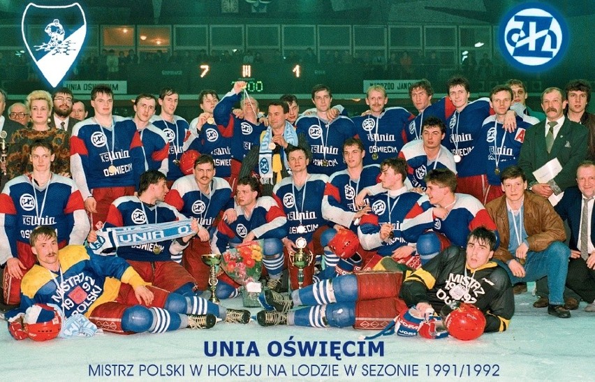 Pierwszy mistrzowski tytuł w hokeju na lodzie Unia Oświęcim...