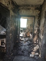 Ogień strawił niemal cały dom w Gogołowej. Potrzebna pomoc [ZDJĘCIA]