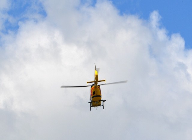 Wkrótce nowoczesny helikopter, jakim latają obecnie służby ratownictwa medycznego na świecie, odleciał z grudziądzkiego lądowiska.