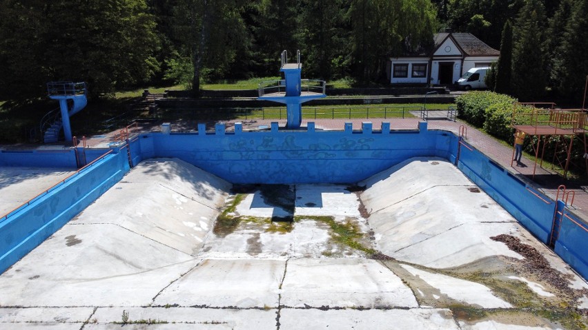 Tak wygląda obecnie odkryty basen w Strzelcach Opolskich.