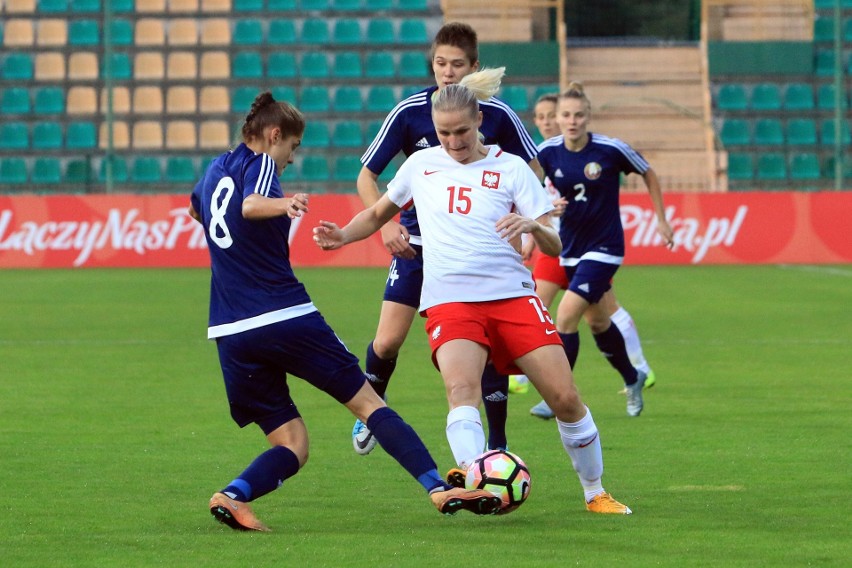 Reprezentacja Polski piłkarek nożnych pokonała w Łęcznej Białoruś w meczu eliminacji MŚ