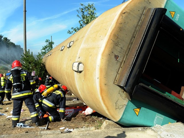 W ćwiczeniach uczestniczą ratownicy z kilku państw.