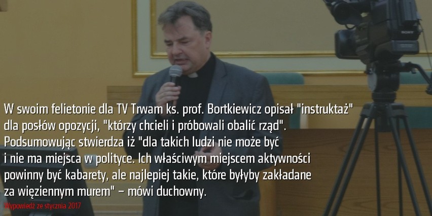 Ksiądz prof. Bortkiewicz stanie przed komisją dyscyplinarną UAM [ZOBACZ CYTATY]