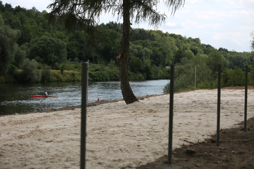 Będziemy plażować nad Wisłą [ZDJĘCIA]