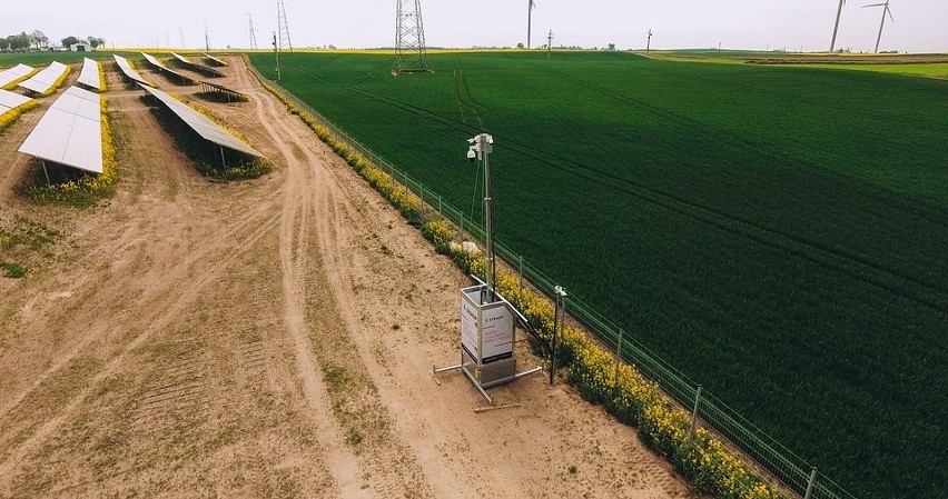 Białystok. Nietuzinkowy pomysł białostockiego Stekopu. Mobilna wieża monitorująca zastąpi pracowników ochrony? [ZDJĘCIA]