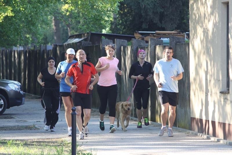 Wolne bieganie w Parku na Zdrowiu [ZDJĘCIA]