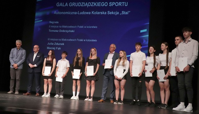 Najlepszych grudziądzkich sportowców w ostatnim roku wyróżniono podczas uroczystości w Centrum Kultury Teatr