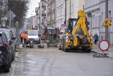 Ulica Mickiewicza w Słupsku zamknięta. Po naprawie ma wyglądać jak nowa