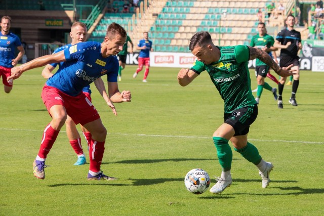 (Sergiej Krykun w tym sezonie nie opuścił jeszcze żadnego meczu Górnika Łęczna)